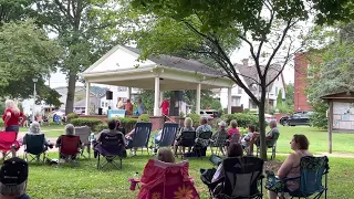 Pittsburgh Belairs sing Remember Then at Memorial Park, Indiana, PA