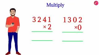 गुणा | एक अंक का गुणा | multipy | one digit multiply | ek ank ka guna | गुणा कैसे बनाएँ | multiply