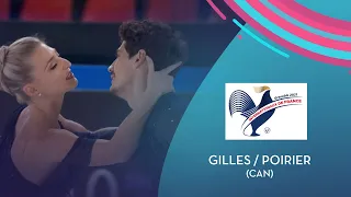 Gilles/Poirier (CAN) | Ice Dance FD | Internationaux de France 2021  | #GPFigure