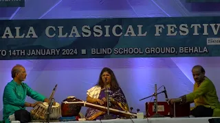 Sanchali Chatterjee | Vocal | Hironmoy Mitra | Harmonium | Parimal Chakraborty | Tabla |