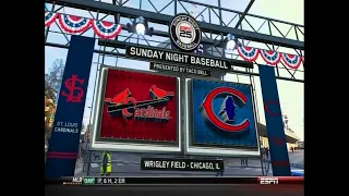 29 (part 1 of 3) - Cardinals at Cubs - Sunday, May 4, 2014 - 7:05pm CDT - ESPN