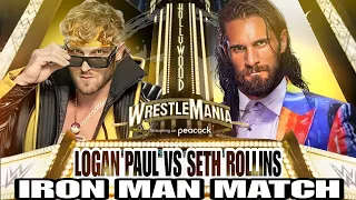 Logan Paul vs Seth Freakin Rollins Full Match WWE WrestleMania 2023 Highlights