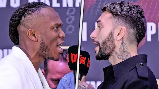 HEATED!! KSI vs. Faze Temperrr • FULL FINAL PRESS CONFERENCE • Misfits & DAZN Boxing