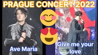 REACTION to DIMASH  - Prague concert 2022 (Ave Maria & Give me your love)