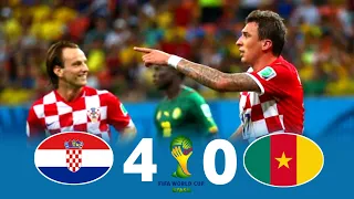 Croatia 4×0 Cameroon | 2014 World Cup Extended Highlights & All Goals HD