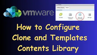 How to Configure Clone , Template and Create Contents Library to save templates and ISO File LAB !