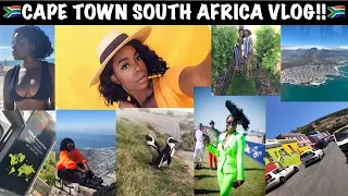 CAPE TOWN SOUTH AFRICA VLOG | BEAUTYBYBAM