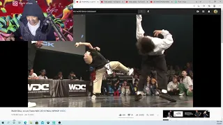 RUSHBALL VS LES TWINS WDC 2019 FINAL HIP HOP WDC  CRs WORLD REACTION.