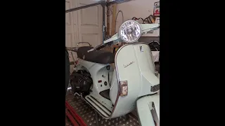 Vespa PX200 Accelerator cable change