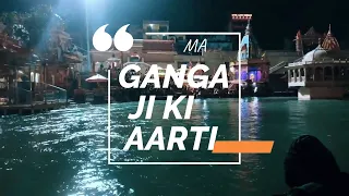 Ganga Ji Ki Aarti Haridwar Morning - The World's Most Powerful Fire Ritual | Har Ki Paudi |Full HD