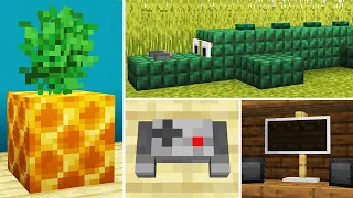 7 Secret Minecraft build hacks #17 (Bedrock edition)