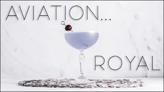 How to make a Royal Aviation cocktail - Easy gin cocktail recipe