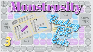 Monstrosity 3 | Reading Down My TBR | A Long One