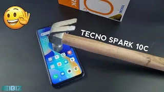 Tecno Spark 10C Screen Scratch Test 🛠️🔨