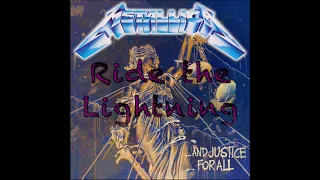 Metallica-Ride the Lightning...with the And Justice For All Tone