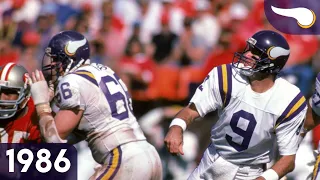 Vikings vs. 49ers (Week 6, 1986) Classic Highlights