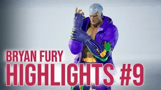 Bryan Fury Highlights #9 | Having Some Fun With Unorthodox Combo Routes | Tekken 8