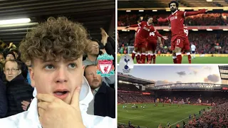 Liverpool 2-1 Tottenham! Away Premier League Match Day Vlog! 1-0 up in 1 minute...