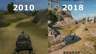 World of Tanks ⚡️ Graphics Evolution 2010 - 2018