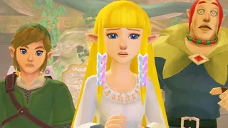 Zelda: Skyward Sword HD (Switch) - All Cutscenes The Movie HD