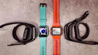 Honor Band 6 Vs Mi Band 5 Vs Amazfit Bip U ФИТНЕС БРАСЛЕТЫ И ФИТНЕС ЧАСЫ. КАКИЕ ЛУЧШЕ? ВЫБОР ЕСТЬ?!