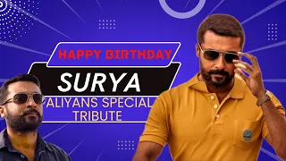 SURYA BIRTHDAY SPECIAL 😍😍 ALIYANS SPECIAL #surya #nadippinnayagan #birthday #aliyans