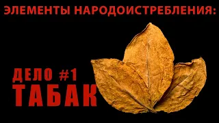 Табак.Элементы народоистребления. Дело #1