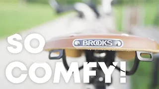 Ultimate Comfort Upgrade For Your Brompton: Brooks B17