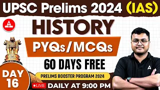 UPSC Prelims 2024 | History Class | PYQs/ MCQs | Chanchal Sir | Adda247 IAS