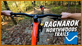 Endless Flow on Ragnarok at Northwoods Trails with Michael Irmen from Central Arkansas MTB
