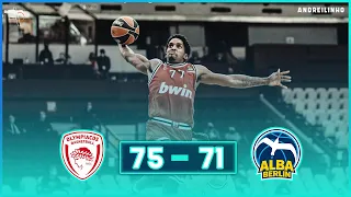 Olympiacos Piraeus - ALBA Berlin |75-71| ● Full Highlights ● Round 8