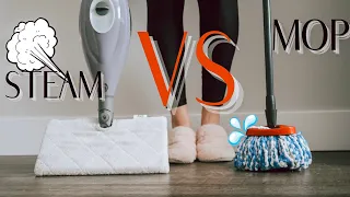 IS TRADITIONAL MOPPING GOING EXTINCT? //Shark Steam Mop VS Ocedar Bucket Spin Mop//WHICH IS BETTER?