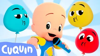 Dance with Cuquin's Baby Balloons! 🕺🏻 Educational videos & cartoons for babies