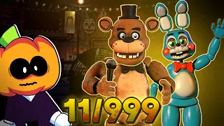 Fnaf Ultimate Edition 3 - Detonando a 11/999 (Será que consegui?)