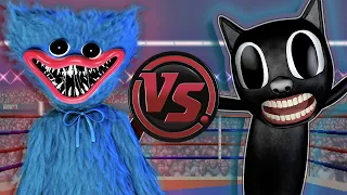 HUGGY WUGGY vs CARTOON CAT! (Cartoon Cat vs Poppy Playtime Song) | CARTOON RAP ATTACK!