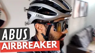 Capacete de bike ciclismo Abus AirBreaker Mtb Speed Gravel / PENAESTRADABIKER