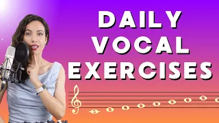 Vocal warm up 10 minutes. Daily Practice: Scales and Triads. Good Morning Voice! Singer's Warmup