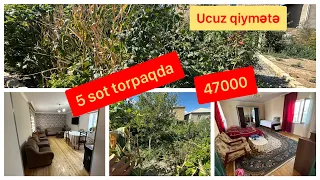 (Satılıb!!)Sarayda 5 sot Torpaqda Həyət Evi təcili satılır. 47000 manat.0508740416