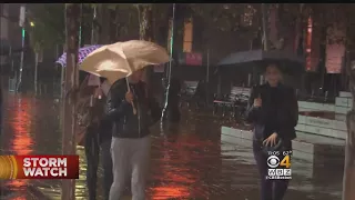 Heavy Wind, Rain Hits Boston Sunday Night