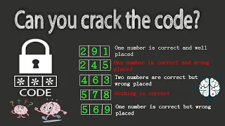 Crack The Code | Solution with Simple Concept Explanation | Brain Teasers | 291 245