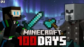 Going To DANGEROUS Dimensions For Loot | ATM8 100 Days Speedrun Challenge Ep 2