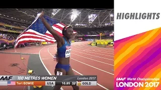 Winning Moment | Women's 100m | IAAF World Championships London 2017