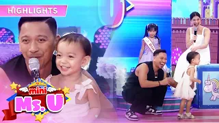 Jhong is surprised when baby Sarina suddenly entered the stage | It's Showtime Mini Miss U