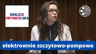 Klaudia Jachira - ws. elektrowni szczytowo-pompowych