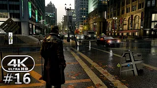 Watch Dogs Gameplay Walkthrough Part 16 - PC 4K 60FPS No Commentary