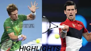 🇷🇸NOVAK DJOKOVIC VS KEVIN ANDERSON🇿🇦 - ATP CUP - BRISBANE - HIGHLIGHTS (HD)