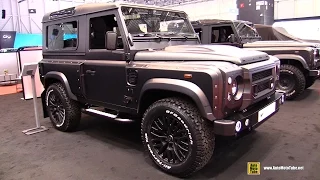 2014 Land Rover Defender Kahn 90 Wide Track by Chelsea Truck Company - Exterior, Interior Walkaround