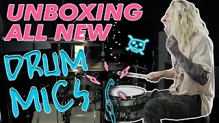 Unboxing an Entirely New Set of Microphones For My Drum Kit!