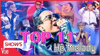 Nghe là nghiện TOP 11 RAPPER HỆ MELODY replay mãi không chán RAP VIỆT | tổng hợp rap hay mỗi ngày