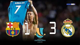 Barcelona 1 3 Real Madrid HD 1080i Spanish Super Cup Full Match